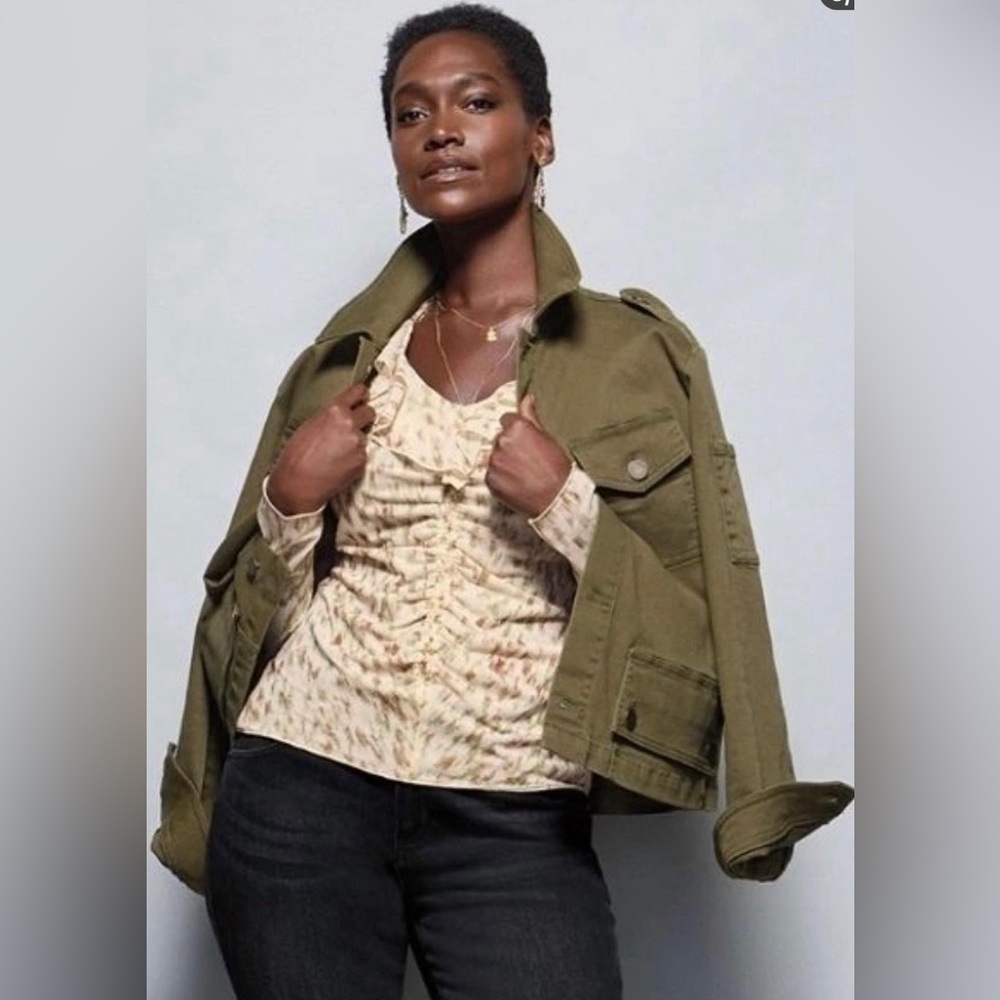 CAbi Evan’s Utility Jacket 4497 size medium